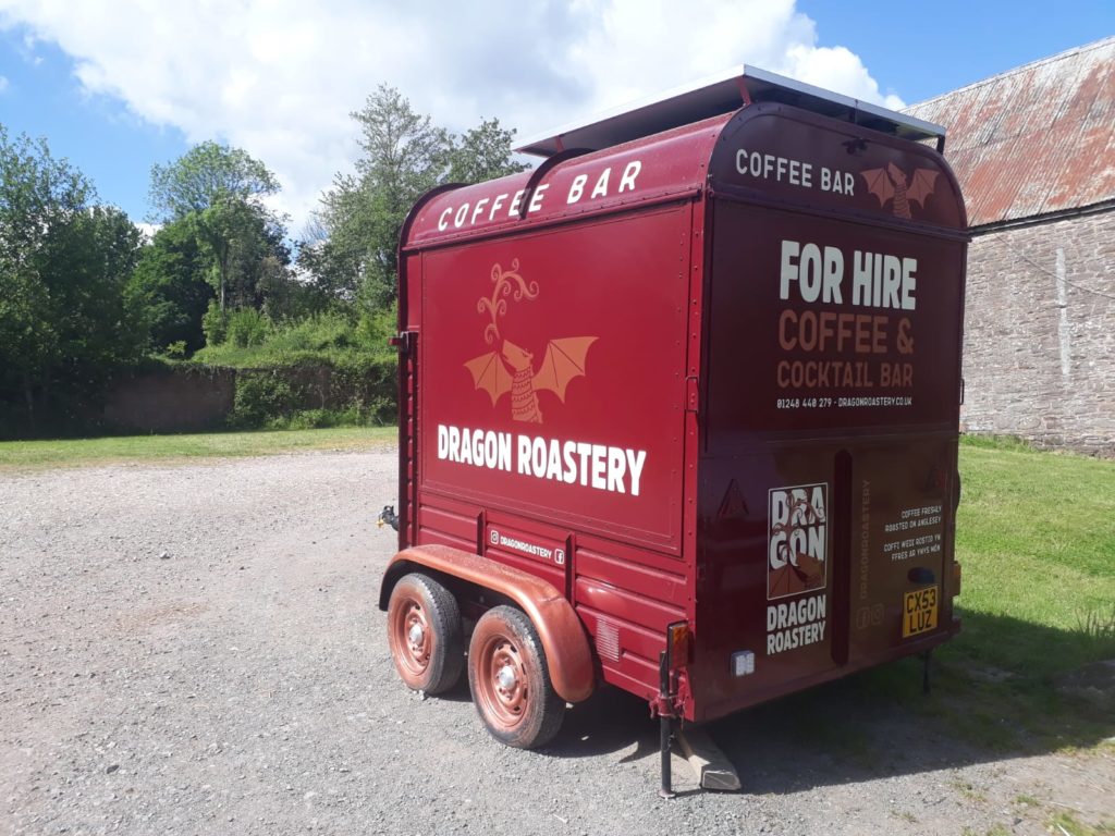 Dragon Roastery converted horsebox Dragon Roastery converted horsebox