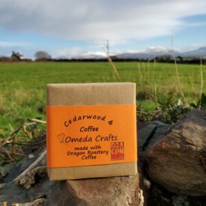Coffee scrub soap